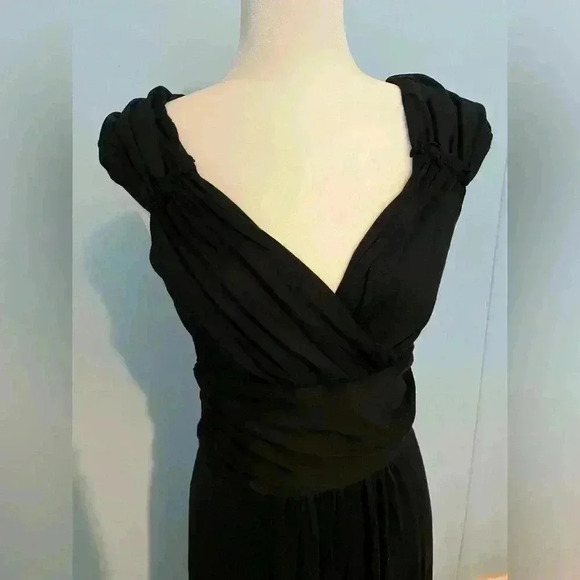 Peruvian Connection Women’s Black Fonteyn Dress Sz Small - Picture 4 of 9